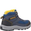CAT Elmore Mid Safety Boots Steel Toe Caps Blue